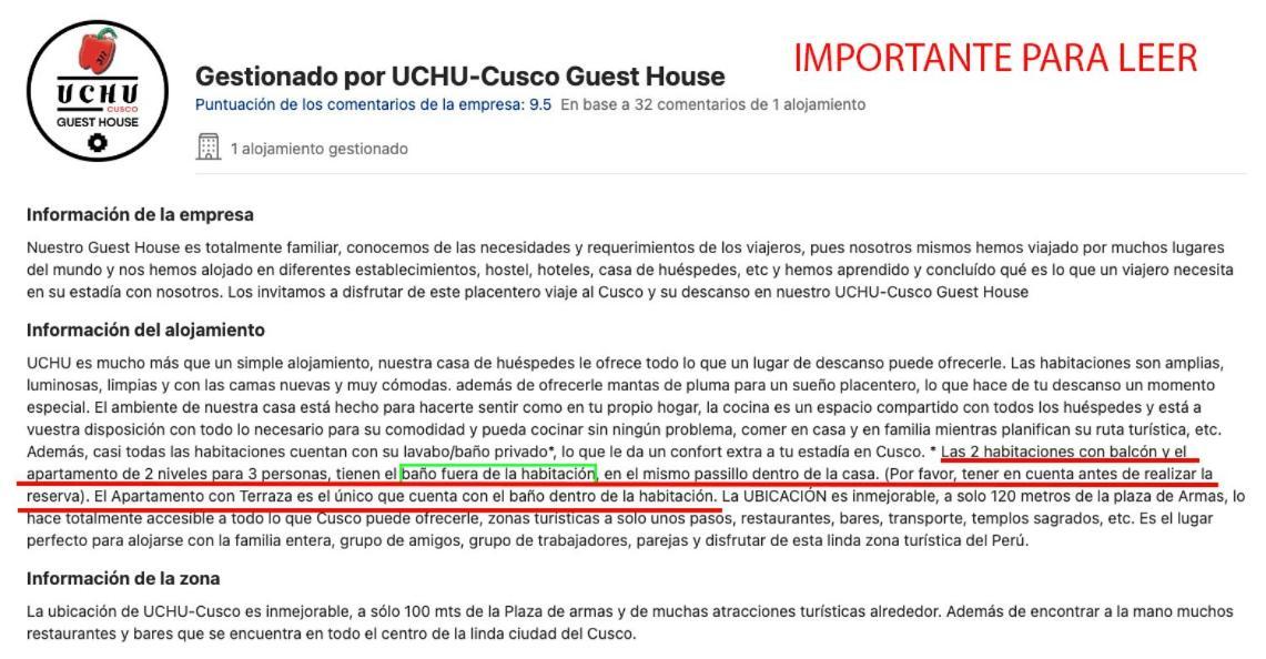 Uchu Cusco - Guest House エクステリア 写真